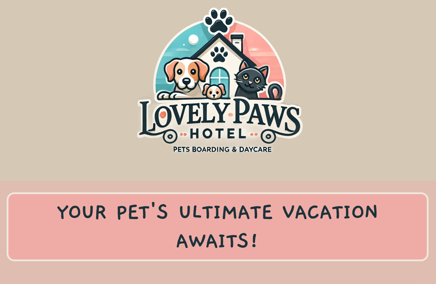 Lovely Paws Hotel Project Pic